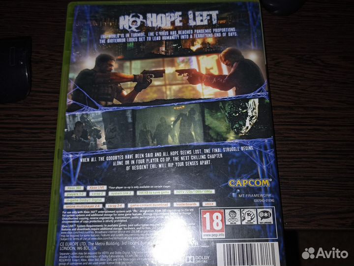 Resident evil 6+ tom clancy's hawk 2