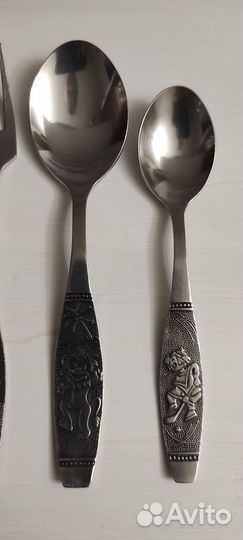 Детский набор столовых приборов СССР