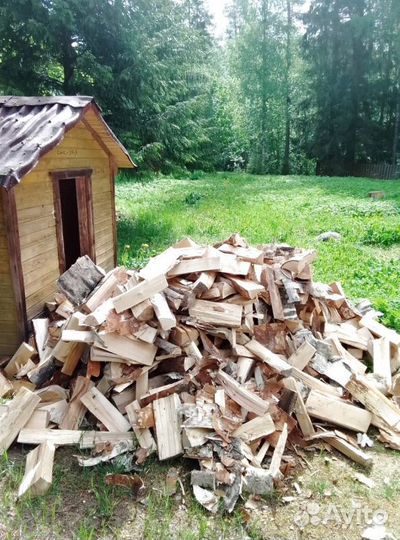 Дрова колотые Ольха