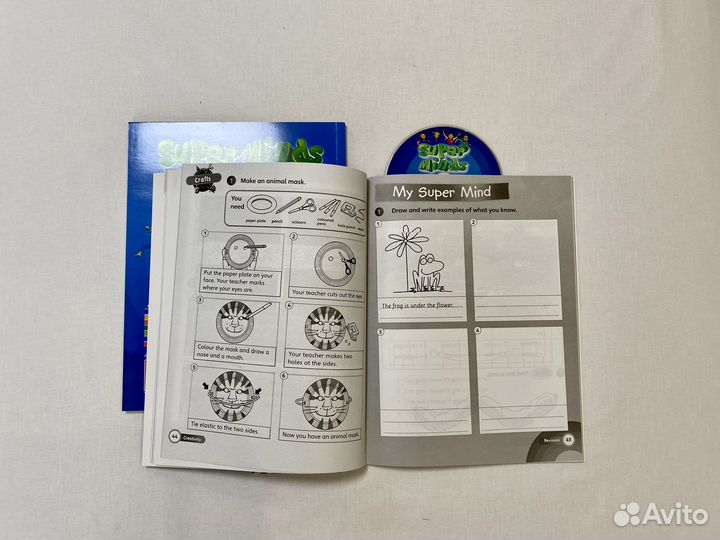 Super Minds 1/ комплект (SB, WB, CD) новый