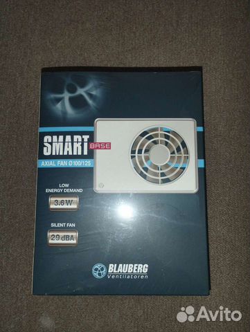 Вентилятор Blauberg Smart Base 100/125