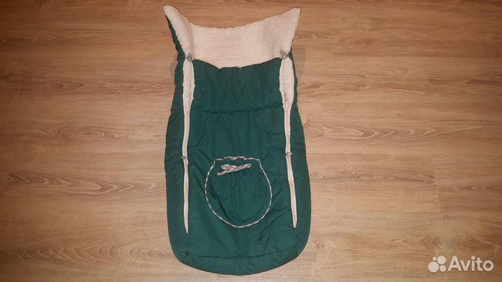 Конверт в коляску на овчине