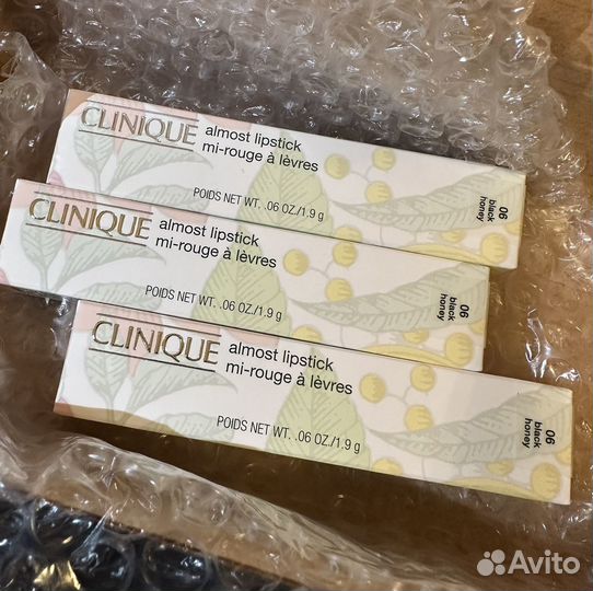 Clinique black honey помада