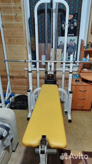 Силовой тренажер Kettler и стойка для штанги