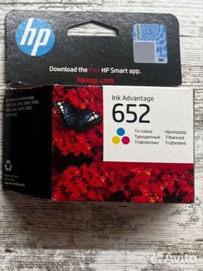 Картридж hp 652