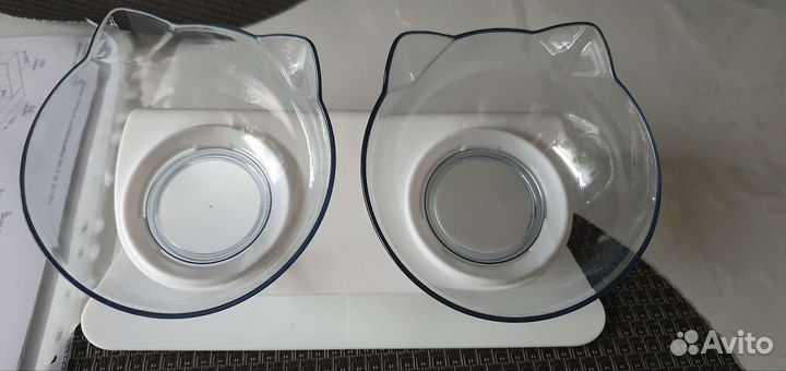 Миски для кошек на подставке