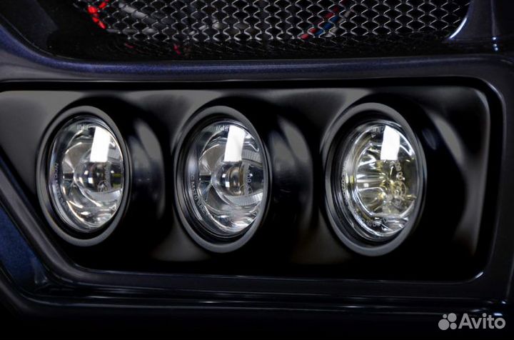 Установка противотуманных фар птф