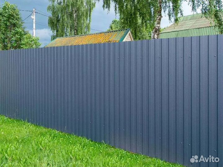 Заборы профлист, профнастил, евроштакетник, рабица