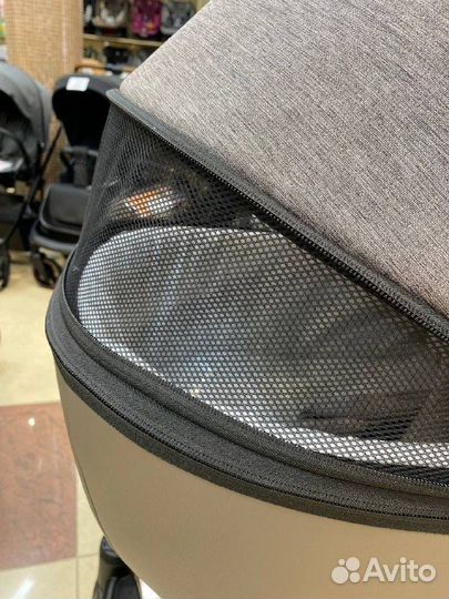 Коляска AIR 2в1 (bexa) (03 (латте кожа+латте)