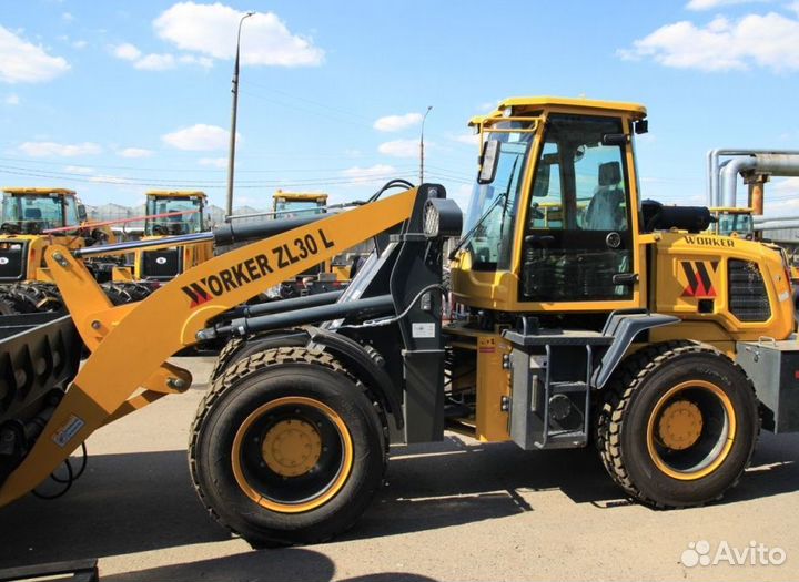 Фронтальный погрузчик Worker ZL30, 2023