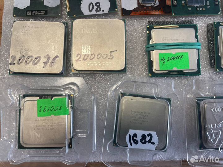 Процессоры пк и Ноутбуки Intel, AMD 1 Лотом
