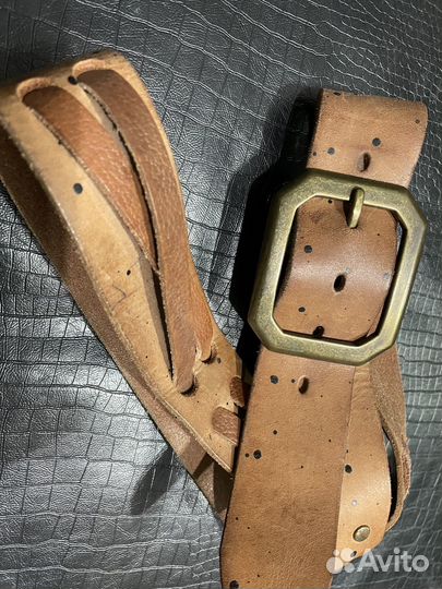 Ремень sisley натуральная кожа