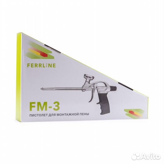 Пистолет для монтажной пены ferrline FM-3