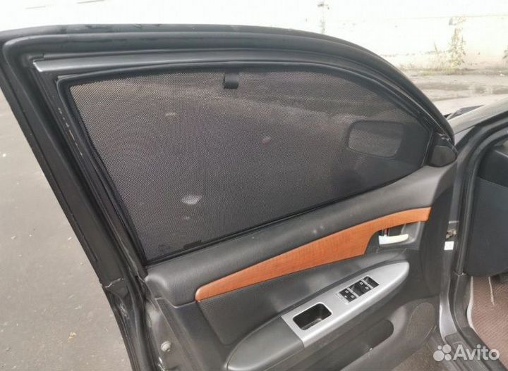 Каркасные шторки 5 прц магн renault Logan 2004-12