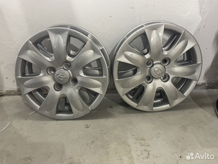 Колпаки r14 на hyundai accent
