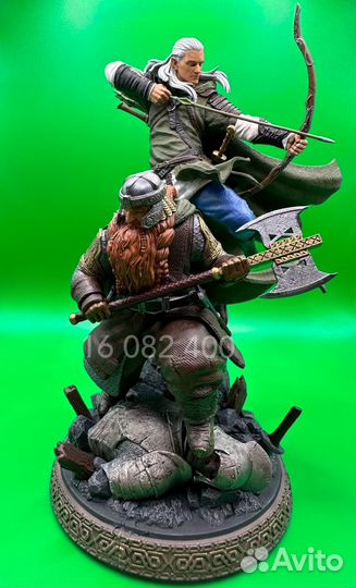 Фигурка Леголас и Гимли Властелин колец 3D