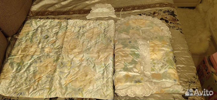 Конверт на выписку весна осень