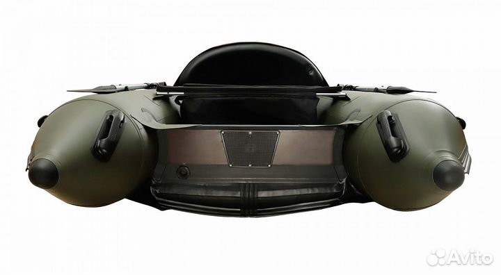 Моторная лодка пвх gladiator e380pro зеленая
