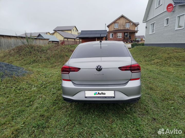 Volkswagen Polo 1.6 AT, 2021, 41 600 км