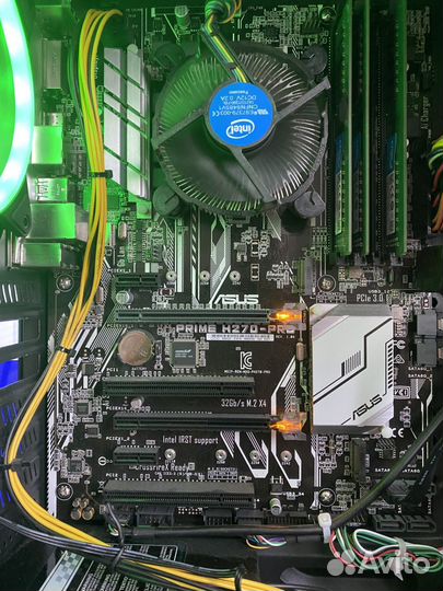 Игровой пк i5 7600,ssd,hdd 1т,DDR4-52г,650w