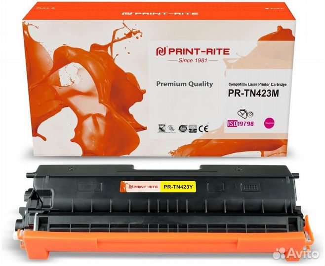 Картридж Print-Rite PR-TN423M 1458425