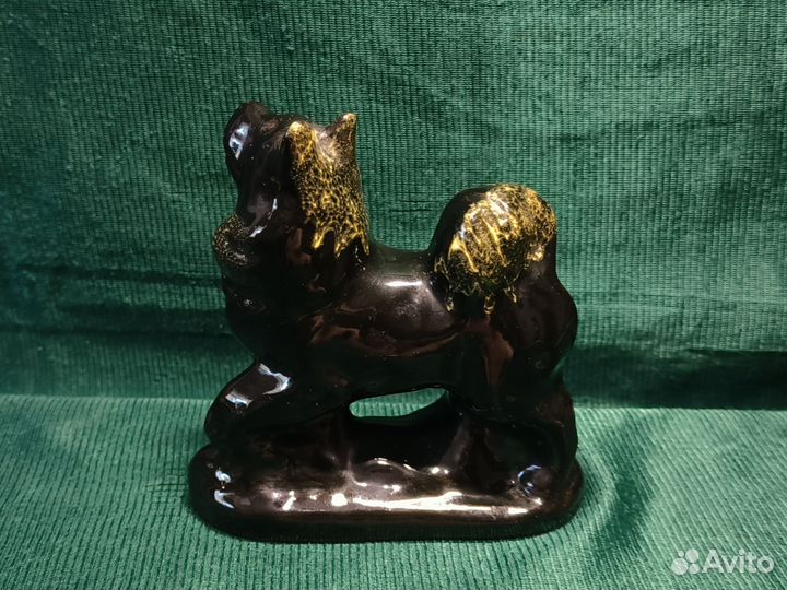 Керамическая Статуэтка Собака Лайка СССР