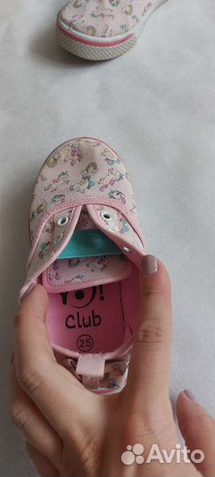 Слипоны для девочки