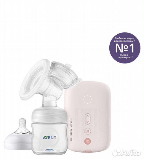 Молокоотсос avent электрический