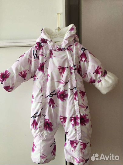 Зимний комбинезон для девочки