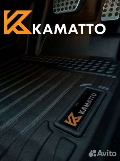 Ковры в салон Kamatto 3D Honda Grace 2014-2020