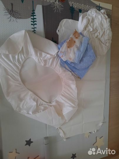 Простыни и наматрасники Икея, постельное белье