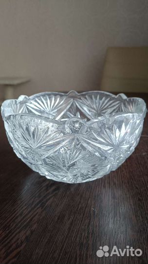 Хрустальные салатники и вазы СССР