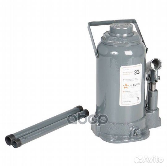 Домкрат бутылочный S (MIN - 285 мм, MAX - 465 м