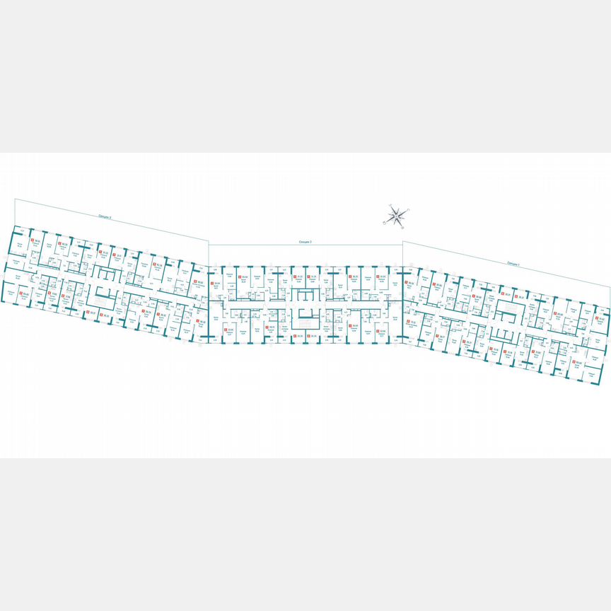 1-к. квартира, 38,6 м², 7/18 эт.