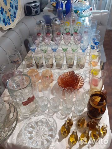 Вазы,графины,конфетницы СССР