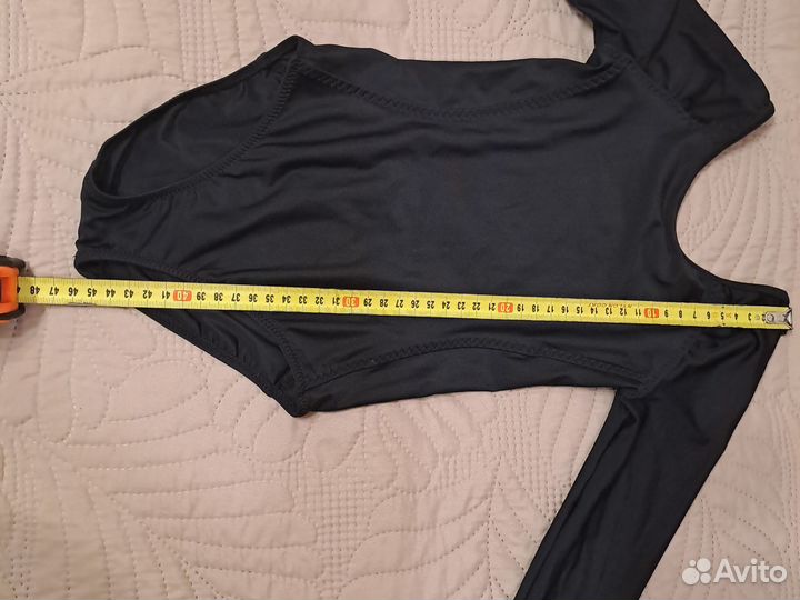 Купальник гимнастический и чешки/балетки