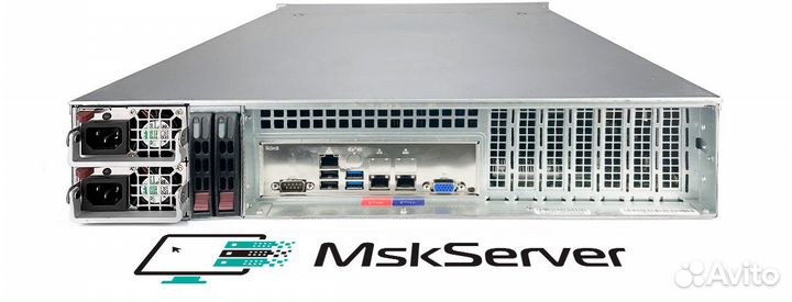 Сервер Supermicro 6028R-E1CR12T 2x E5-2690v4 512Gb