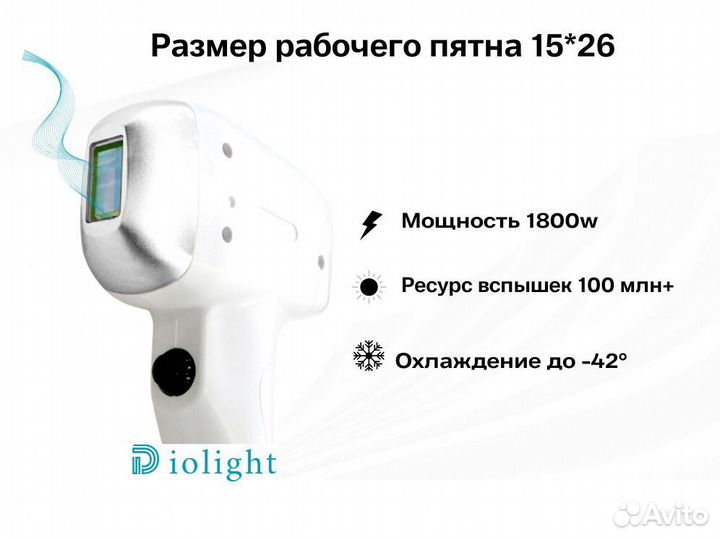 Диодный лазер для эпиляции DioLight UltraOne