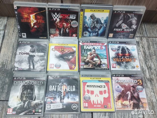 Игры Пс 3 диски PS3 купить в Москве | Электроника | Авито