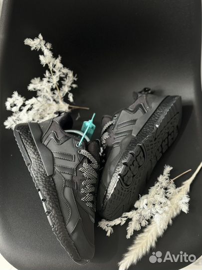 Кроссовки Adidas Nite Jogger Black/черный