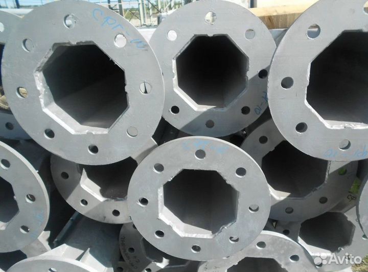 Силовая граненая опора освещения сфг – 1000-10