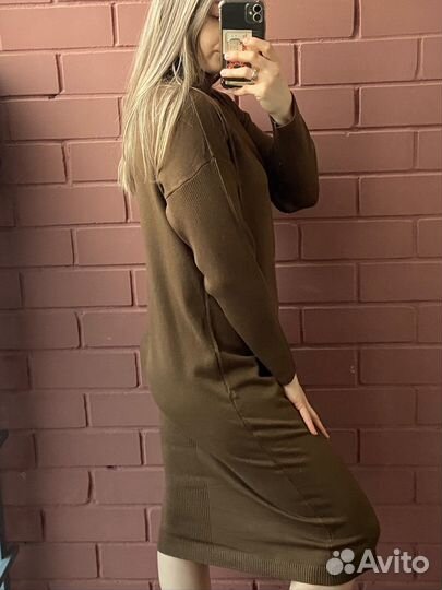 Платье трикотажное женское