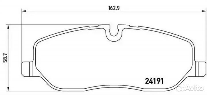 Brembo P44014 Колодки тормозные дисковые перед