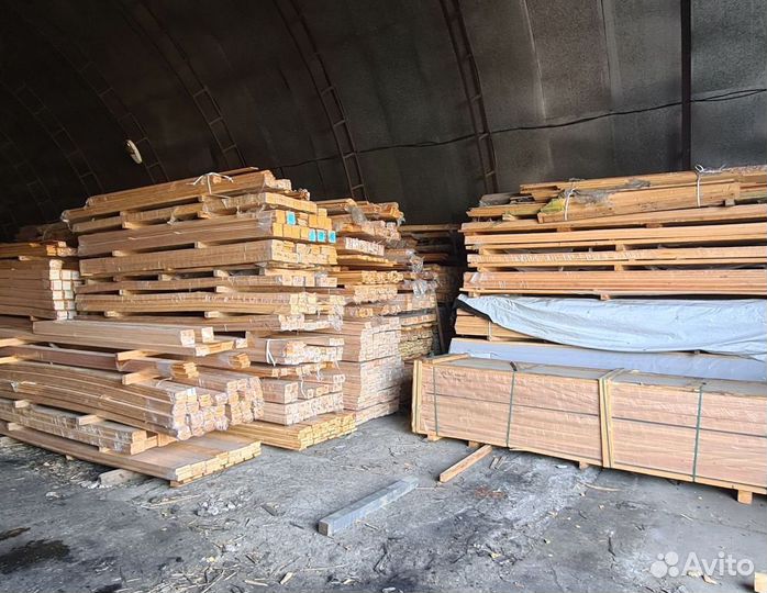 Брусок из лиственницы А-В 25x35x3.0 Сухой строганн