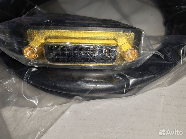 Переходник hdmi dvi d + кабель