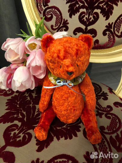 Название: Тедди Мишка из плюша Винтаж