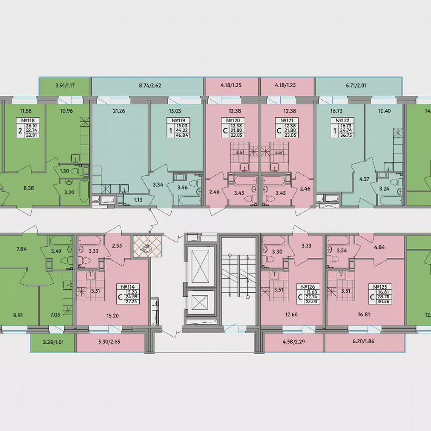 1-к. квартира, 36,7 м², 10/12 эт.