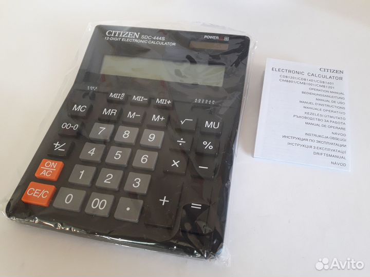 Калькулятор Citizen cdb1201bk