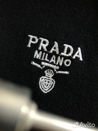 Кардиган из натурального хлопка Prada