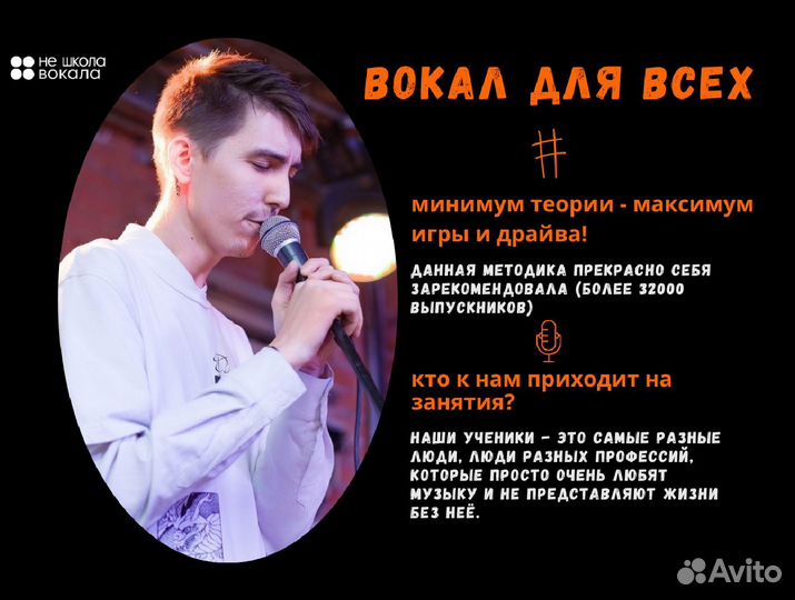 Уроки вокала для взрослых